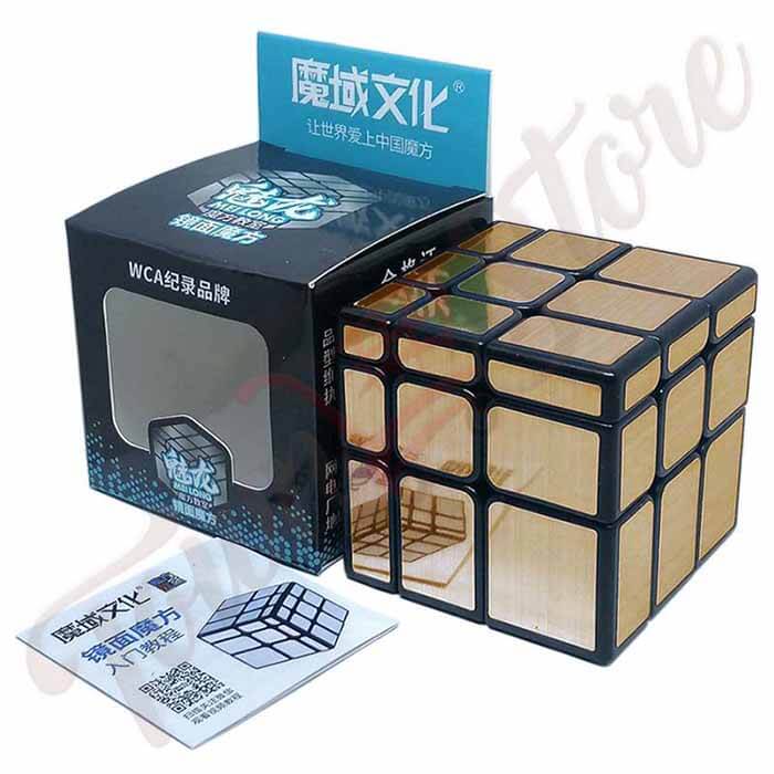 Newille MoYu Meilong 3x3x3 Silver Mirror High Speed Magic Puzzle