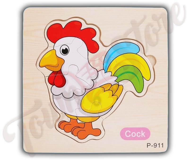 cock wood puzzle